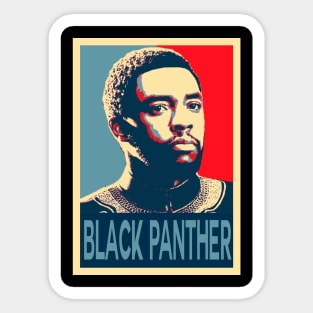 Black Panther Poster Sticker